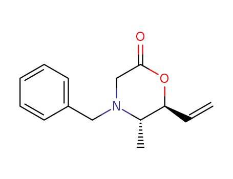 (5S,6S)-4-Benzyl-5-methyl-6-vinyl-morpholin-2-one