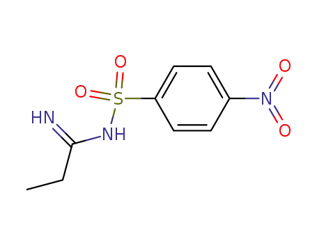 <i>N</i>-(4-nitro-benzenesulfonyl)-propionamidine