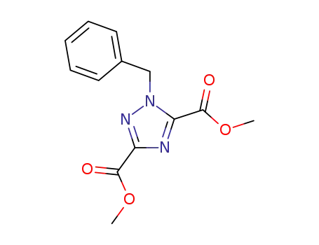 1H-1,2,4-Triazole-3,5-dicarboxylic acid, 1-(phenylmethyl)-, dimethyl
ester