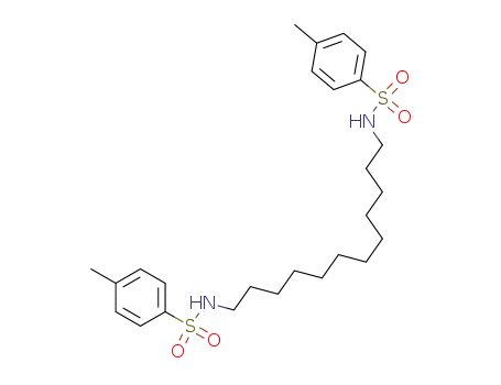 Molecular Structure of 79130-39-5 (1,12-Bis<tosylamino>-dodecan)