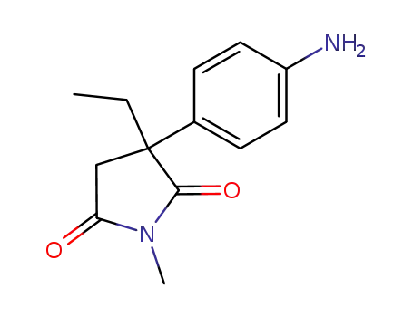 N-메틸-3-(4'-아미노페닐)-3-에틸피롤리딘-2,5-디온