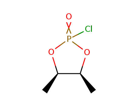 Molecular Structure of 89104-48-3 ((4R,5R)-2-CHLORO-4,5-DIMETHYL-1,3,2-DIOXAPHOSPHOLANE 2-OXIDE)