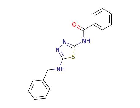 Benzamide, N-[5-[(phenylmethyl)amino]-1,3,4-thiadiazol-2-yl]-