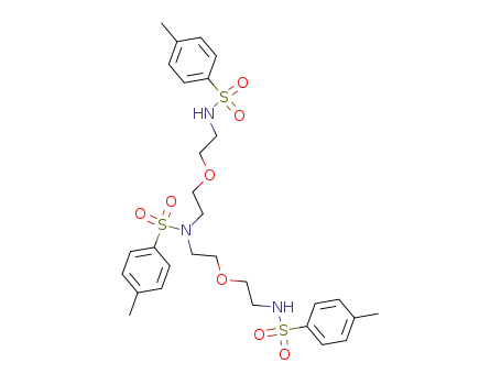1,6,11-tris-(p-tolylsulphonyl)-3,9-dioxa-6-azaundecane-1,11-diamine