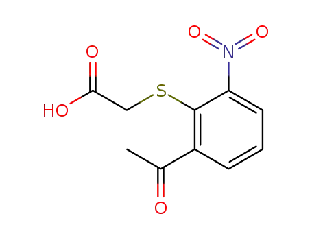 S-(2-nitro-6-acetyl)-phenylthioglycolic acid