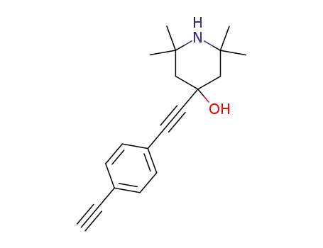 4-hydroxy-4-(p-ethynylphenylethynyl)-2,2,6,6-tetramethylpiperidine