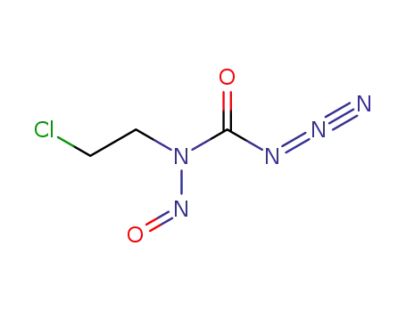 Molecular Structure of 60784-40-9 (N-(2-CHLOROETHYL)-N-NITROSOCARBOMO-YLAZIDE			)