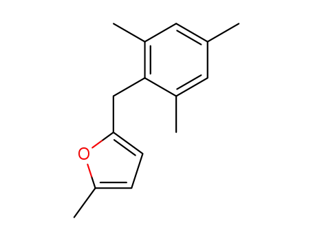 2-Methyl-5-(2,4,6-trimethylbenzyl)furan