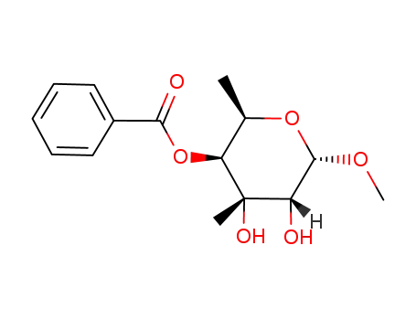 methyl 4-O-benzoyl-6-deoxy-3-C-methyl-α-D-gulopyranoside