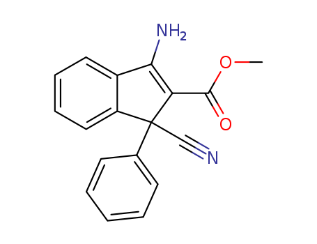 METHYL 3-AMINO-1-CYANO-1-PHENYL-1H-INDENE-2-CARBOXYLATE