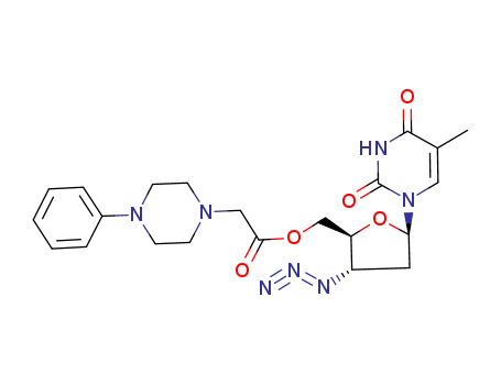 5'-(4-PHENYLPIPERAZINE-1-ACETYL)-3'-AZIDO-3'-DEOX...