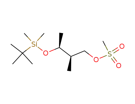 (2S,3S)-3-<(tert-bytyldimethylsilyl)oxy>-2-methylbutyl methanesulfonate