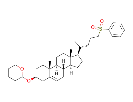 24-phenylsulphonylchol-5-en-3β-ol 3-tetrahydropyranyl ether