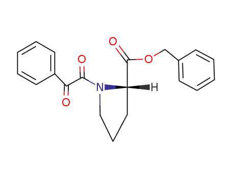 L-Proline, 1-(oxophenylacetyl)-, phenylmethyl ester
