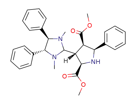 (2R,3R,4R,5S)-3-((4R,5R)-1,3-Dimethyl-4,5-diphenyl-imidazolidin-2-yl)-5-phenyl-pyrrolidine-2,4-dicarboxylic acid dimethyl ester