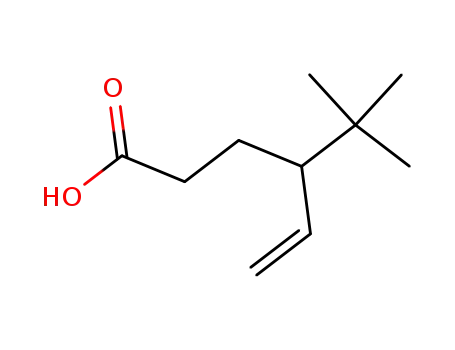 5-Hexenoic acid, 4-(1,1-dimethylethyl)-