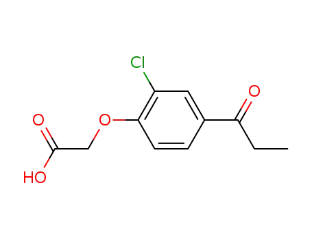 [2-chloro-4-(1-oxopropyl)phenoxy]acetic acid