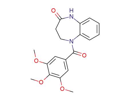 5-(3,4,5-Trimethoxybenzoyl)-2,3,4,5-tetrahydro-1H-1,5-benzodiazepin-2-one