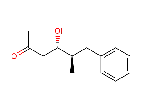 Molecular Structure of 84850-35-1 ((4S,5R)-4-Hydroxy-5-methyl-6-phenyl-hexan-2-one)