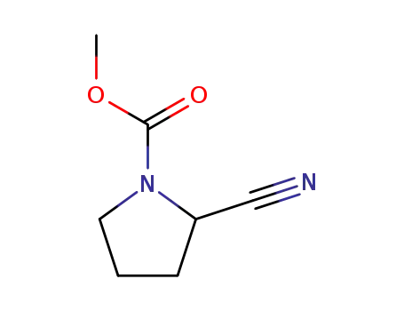 1-Pyrrolidinecarboxylicacid,2-cyano-,methylester(9CI)