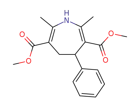1H-Azepine-3,6-dicarboxylic acid, 4,5-dihydro-2,7-dimethyl-4-phenyl-,
dimethyl ester