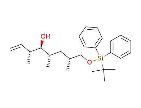 (3R,4S,5S,7R)-8-(tert-Butyl-diphenyl-silanyloxy)-3,5,7-trimethyl-oct-1-en-4-ol