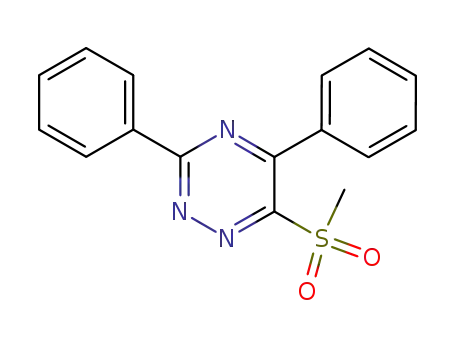 6-methylsulfonyl-3,5-diphenyl-1,2,4-triazine