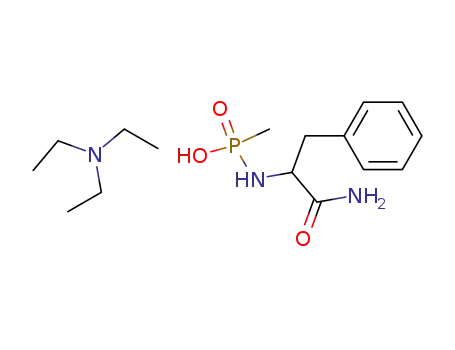 N-(hydroxy(methyl)phosphinyl)-L-phenylalanine amide, triethylammonium salt