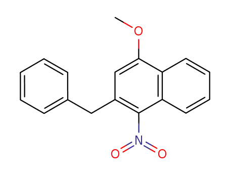 4-methoxy-1-nitro-2-benzyl-naphthalene