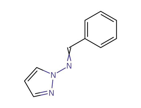 1H-Pyrazol-1-amine, N-(phenylmethylene)-