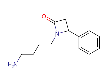 2-Azetidinone, 1-(4-aminobutyl)-4-phenyl-