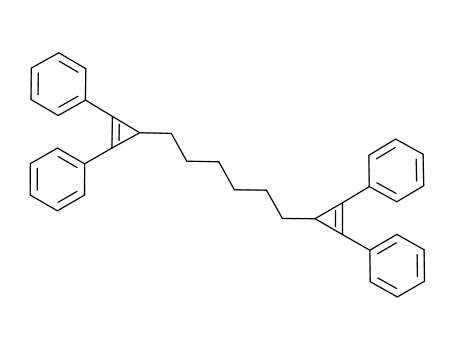 1,6-bis(2,3-diphenyl-2-cyclopropenyl)hexane