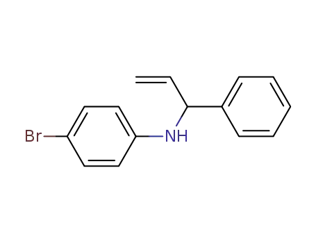 Molecular Structure of 104937-83-9 (Benzenemethanamine, N-(4-bromophenyl)-a-ethenyl-)