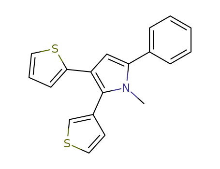 1-methyl-5-phenyl-3-(2-thienyl)-2-(3-thienyl)-1H-pyrrole