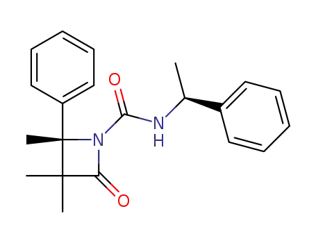 (S)-2,3,3-Trimethyl-4-oxo-2-phenyl-azetidine-1-carboxylic acid ((S)-1-phenyl-ethyl)-amide