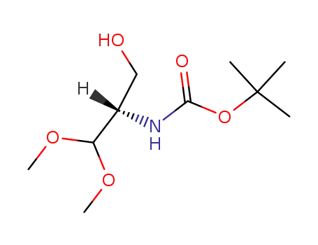 N-<(tert-butyloxy)carbonyl>-L-serinal dimethyl acetal