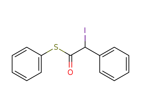 S-phenyl 2-iodo-2-phenyl(thioethanoate)