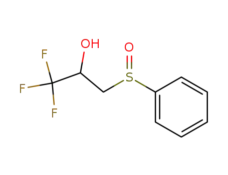 2-Propanol, 1,1,1-trifluoro-3-(phenylsulfinyl)-