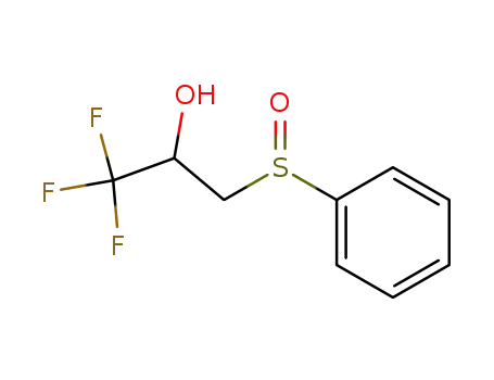 3-(Benzenesulfinyl)-1,1,1-trifluoropropan-2-ol