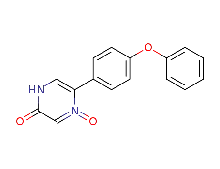 5-(4-phenoxyphenyl)-2(1H)-pyrazinone 4-oxide