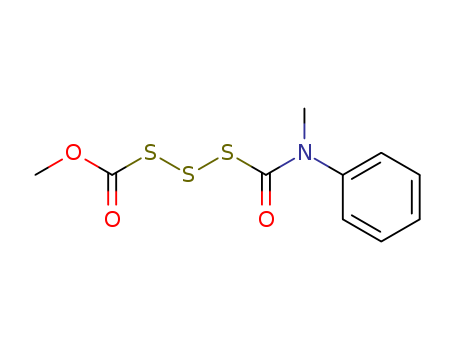 Trisulfide, methoxycarbonyl (methylphenylamino)carbonyl