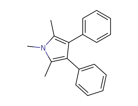 Molecular Structure of 23894-46-4 (1,2,5-trimethyl-3,4-diphenyl-1H-pyrrole)