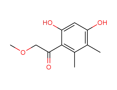 2,4-dihydroxy-β-methoxy-5,6-dimethylacetophenone