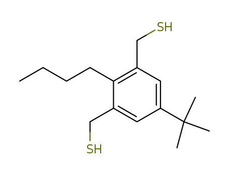 2,6-Bis(mercaptomethyl)-4-tert-butylbutylbenzene