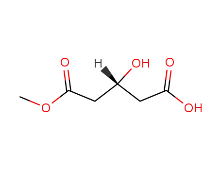 Pentanedioic acid, 3-hydroxy-, monomethyl ester, (R)-