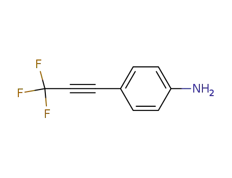 Benzenamine, 4-(3,3,3-trifluoro-1-propynyl)-
