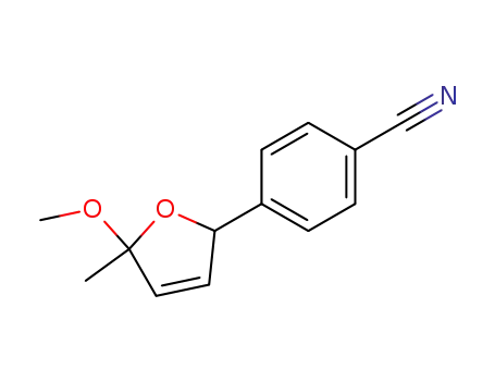 2-methyl-2-methoxy-5-(4-cyanophenyl)-2,5-dihydrofuran