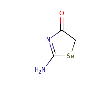 Molecular Structure of 40675-18-1 (2-amino-1,3-selenazol-4(5H)-one)