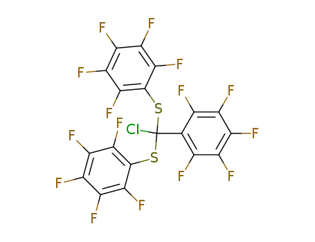 C<sub>19</sub>ClF<sub>15</sub>S<sub>2</sub>