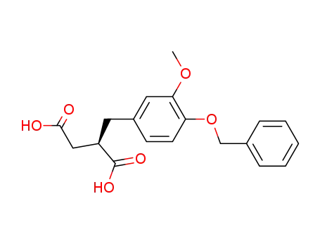 (R)-2-(4-Benzyloxy-3-methoxy-benzyl)-succinic acid
